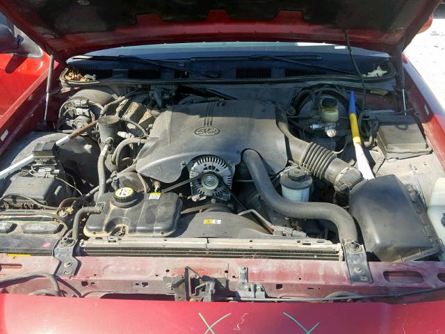 2FAFP73W01X150133 - 2001 FORD CROWN VICT RED photo 7