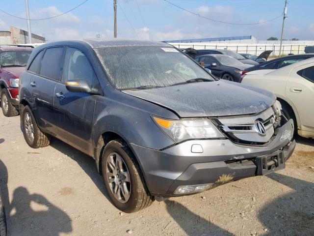 2HNYD28578H000758 - 2008 ACURA MDX SPORT GRAY photo 1