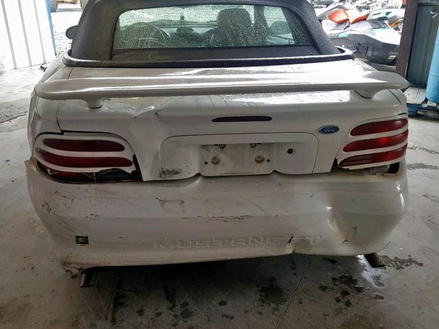 1FALP45T8RF107493 - 1994 FORD MUSTANG GT WHITE photo 9