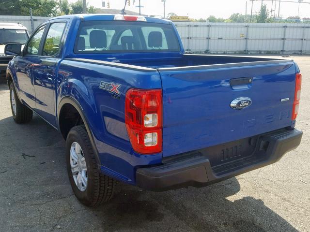 1FTER4FH4KLA42463 - 2019 FORD RANGER SUP BLUE photo 3