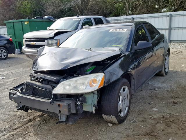 1G2ZF55B764267008 - 2006 PONTIAC G6 SE BLACK photo 2