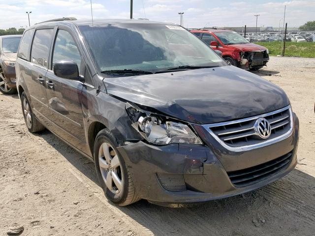 2V4RW3DG9BR717283 - 2011 VOLKSWAGEN ROUTAN SE GRAY photo 1