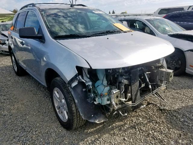 2FMDK3GC2ABB65864 - 2010 FORD EDGE SE SILVER photo 1