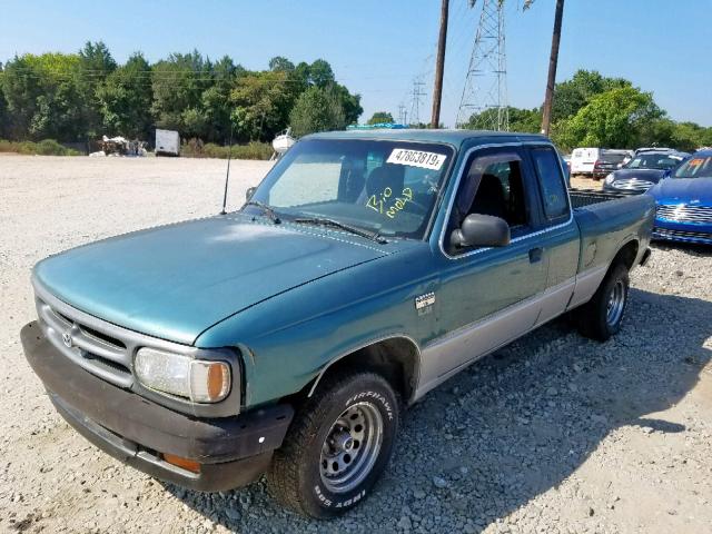 4F4CR16X9RTM06200 - 1994 MAZDA B4000 CAB GREEN photo 2