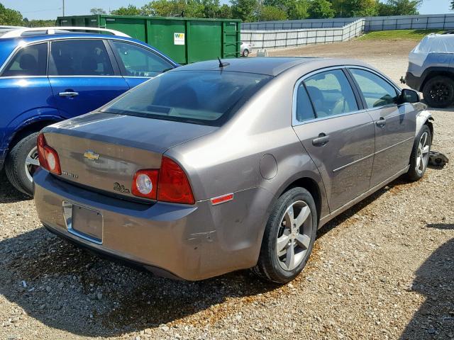 1G1ZC5E16BF107527 - 2011 CHEVROLET MALIBU 1LT 灰色 照片 4
