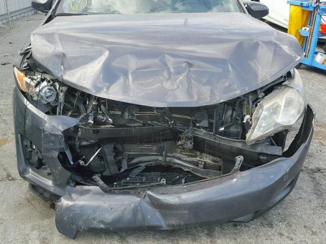 4T1BD1FK3DU093361 - 2013 TOYOTA CAMRY HYBR CHARCOAL photo 9