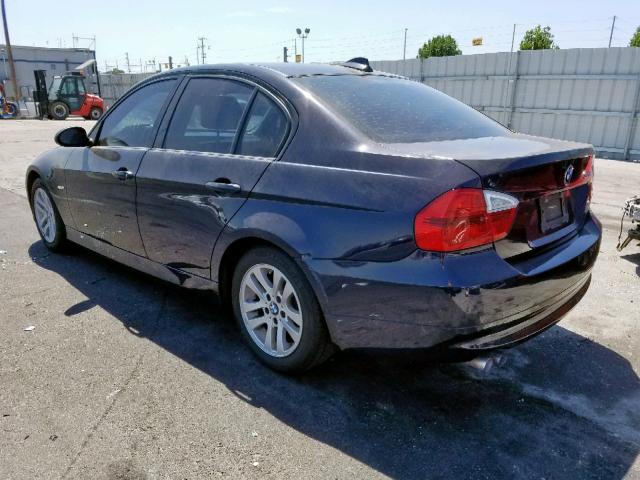 WBAVC53567FZ81313 - 2007 BMW 328 I SULE BLACK photo 3