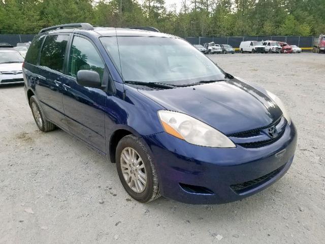 5TDBK23C27S005213 - 2007 TOYOTA SIENNA LE BLUE photo 1