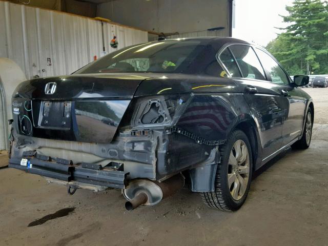 1HGCP26859A155525 - 2009 HONDA ACCORD EXL BLACK photo 4