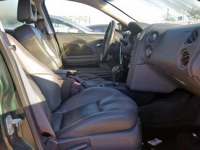 2G2WS522241137391 - 2004 PONTIAC GRAND PRIX GREEN photo 5