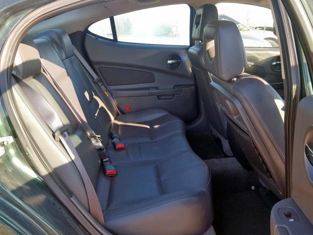 2G2WS522241137391 - 2004 PONTIAC GRAND PRIX GREEN photo 6