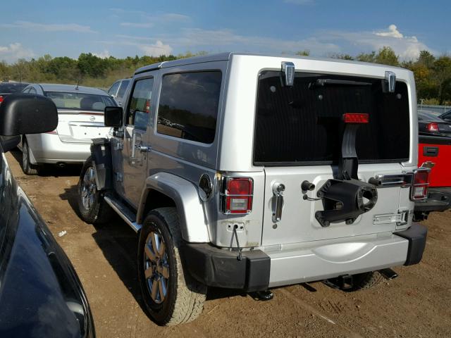 1C4GJWBG0CL247370 - 2012 JEEP WRANGLER S SILVER photo 3