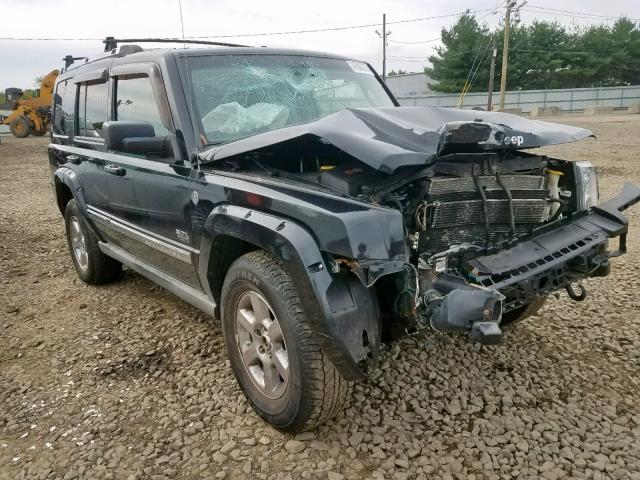 1J8HG58276C200228 - 2006 JEEP COMMANDER შავი ფოტო 1