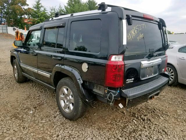 1J8HG58276C200228 - 2006 JEEP COMMANDER შავი ფოტო 3