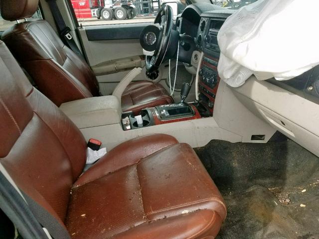 1J8HG58276C200228 - 2006 JEEP COMMANDER შავი ფოტო 5
