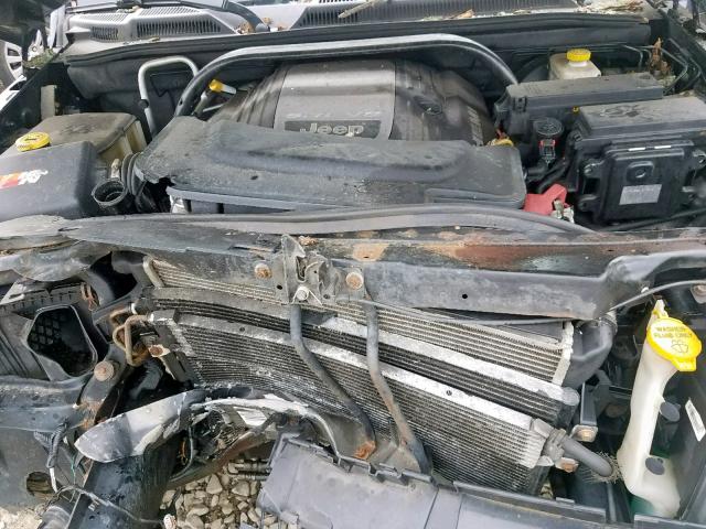 1J8HG58276C200228 - 2006 JEEP COMMANDER შავი ფოტო 7