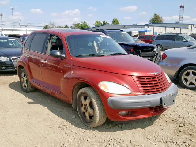 3C8FY4BB21T599737 - 2001 CHRYSLER PT CRUISER RED photo 1