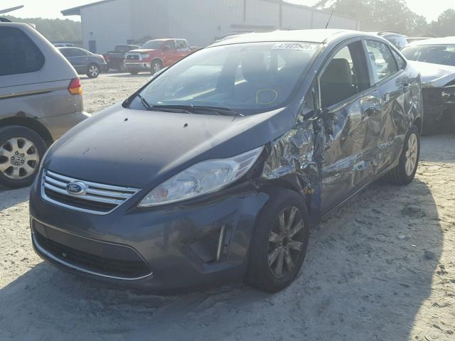 3FADP4BJ0BM170309 - 2011 FORD FIESTA SE BLUE photo 2