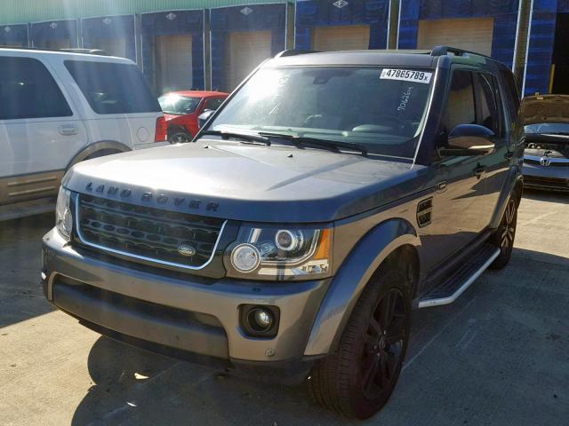 SALAK2V68FA750930 - 2015 LAND ROVER LR4 HSE LU GRAY photo 2