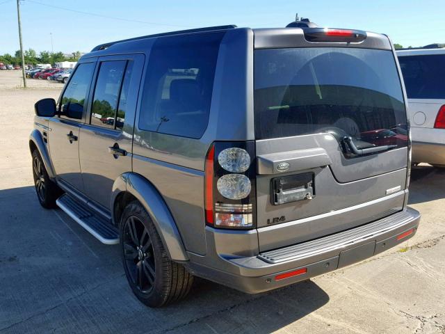 SALAK2V68FA750930 - 2015 LAND ROVER LR4 HSE LU GRAY photo 3