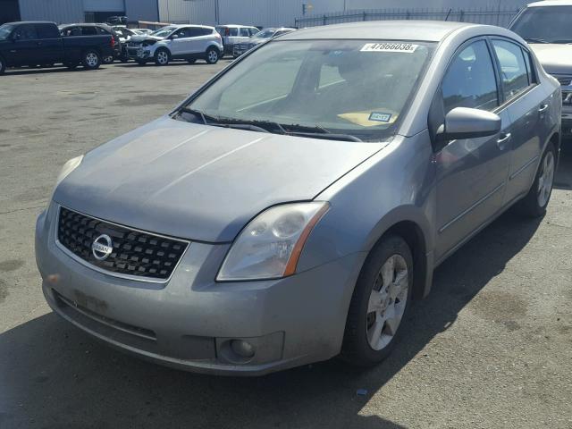 3N1AB61E28L637517 - 2008 NISSAN SENTRA 2.0 SILVER photo 2