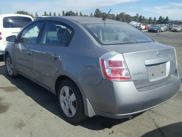 3N1AB61E28L637517 - 2008 NISSAN SENTRA 2.0 SILVER photo 3