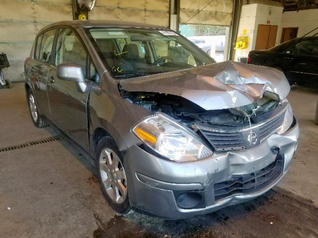 3N1BC13E27L386689 - 2007 NISSAN VERSA S GRAY photo 1