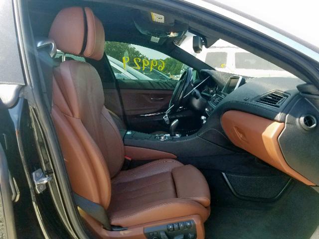 WBA6A0C57DDZ04423 - 2013 BMW 640 I BLACK photo 5