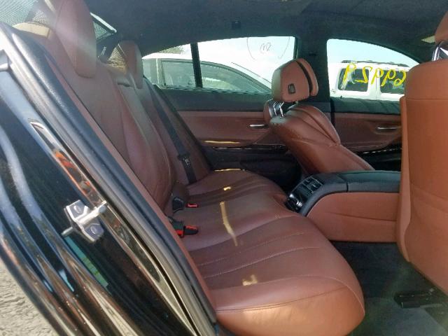 WBA6A0C57DDZ04423 - 2013 BMW 640 I BLACK photo 6