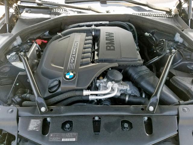 WBA6A0C57DDZ04423 - 2013 BMW 640 I BLACK photo 7