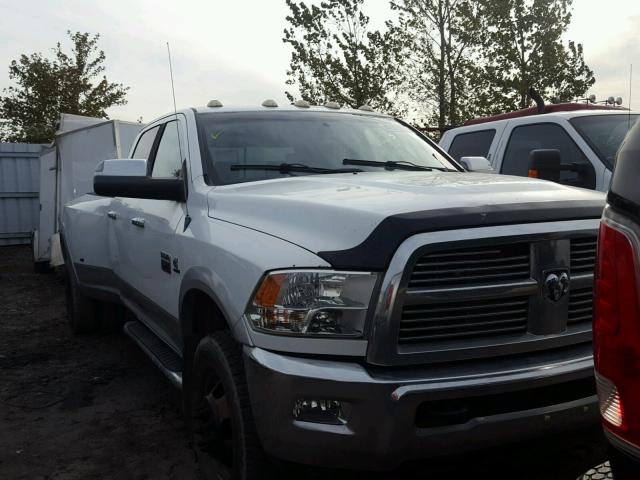 3D73Y4CLXAG158867 - 2010 DODGE RAM 3500 WHITE photo 1