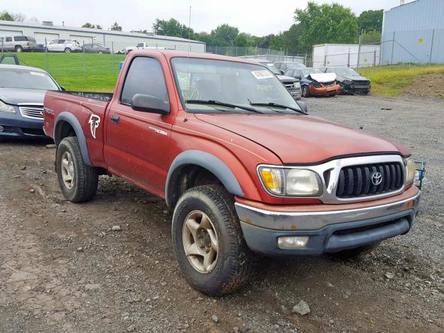 5TEPM62N61Z768565 - 2001 TOYOTA TACOMA RED photo 1