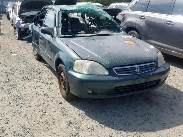 2HGEJ6618YH590141 - 2000 HONDA CIVIC BASE Yaşıl foto 1