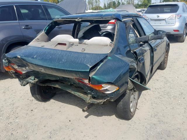 2HGEJ6618YH590141 - 2000 HONDA CIVIC BASE Yaşıl foto 4