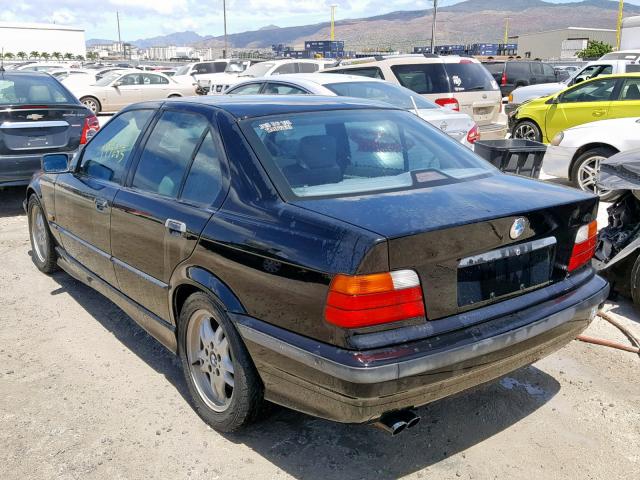 4USCD2324TLB30146 - 1996 BMW 328 I AUTO BLACK photo 3