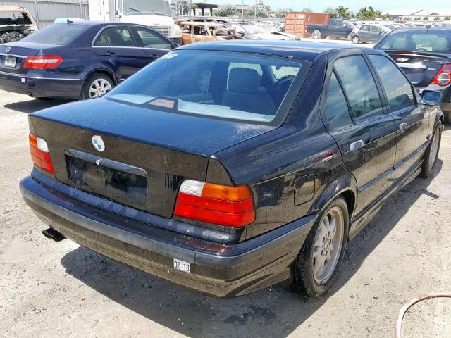 4USCD2324TLB30146 - 1996 BMW 328 I AUTO BLACK photo 4