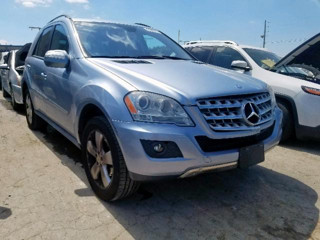 4JGBB86E19A455141 - 2009 MERCEDES-BENZ ML 350 BLUE photo 1