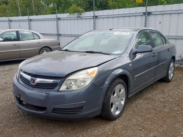 1G8ZS57N17F131004 - 2007 SATURN AURA XE GRAY photo 2