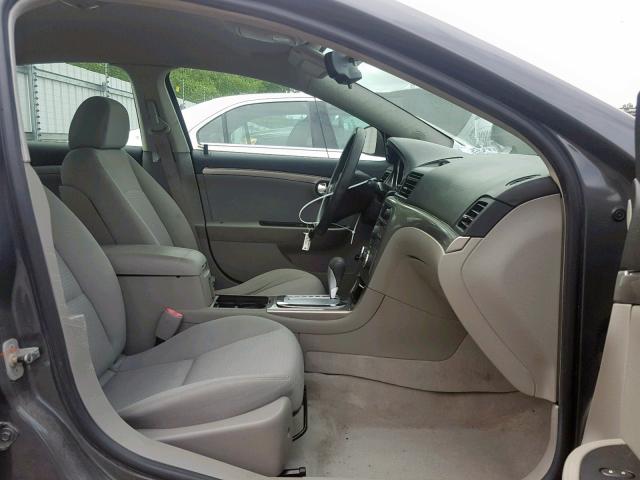 1G8ZS57N17F131004 - 2007 SATURN AURA XE GRAY photo 5