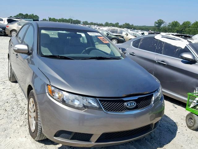 KNAFU4A20A5860763 - 2010 KIA FORTE EX GRAY photo 1