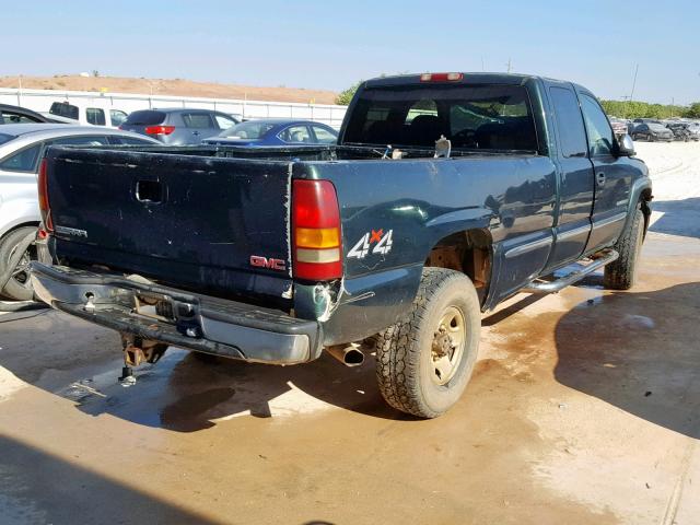 1GTHK29G51E258219 - 2001 GMC SIERRA K25 GREEN photo 4