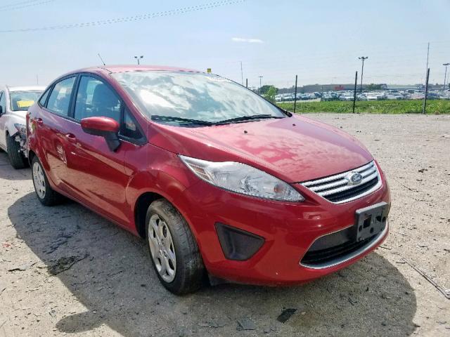 3FADP4BJ7BM156536 - 2011 FORD FIESTA SE RED photo 1