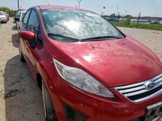 3FADP4BJ7BM156536 - 2011 FORD FIESTA SE RED photo 9