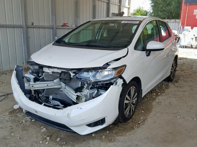 3HGGK5H83FM779062 - 2015 HONDA FIT EX WHITE photo 2