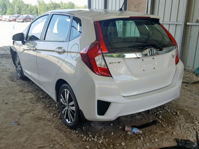 3HGGK5H83FM779062 - 2015 HONDA FIT EX WHITE photo 3