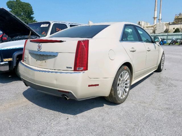 1G6DJ5EV4A0123823 - 2010 CADILLAC CTS PERFOR CREAM photo 4