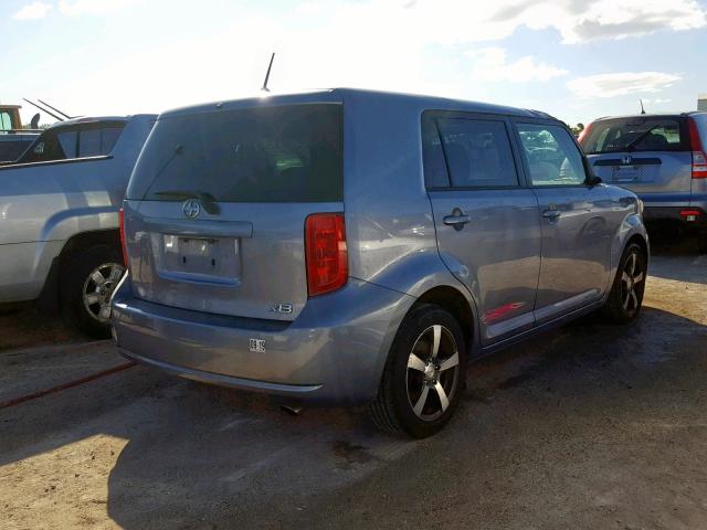 JTLZE4FE1A1104483 - 2010 TOYOTA SCION XB 蓝色 照片 4