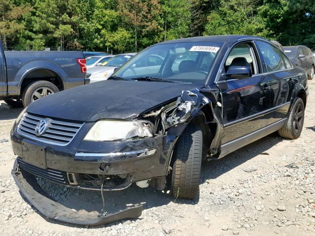 WVWRH63B74P152404 - 2004 VOLKSWAGEN PASSAT GLX 黑色 照片 2
