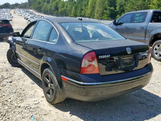 WVWRH63B74P152404 - 2004 VOLKSWAGEN PASSAT GLX 黑色 照片 3