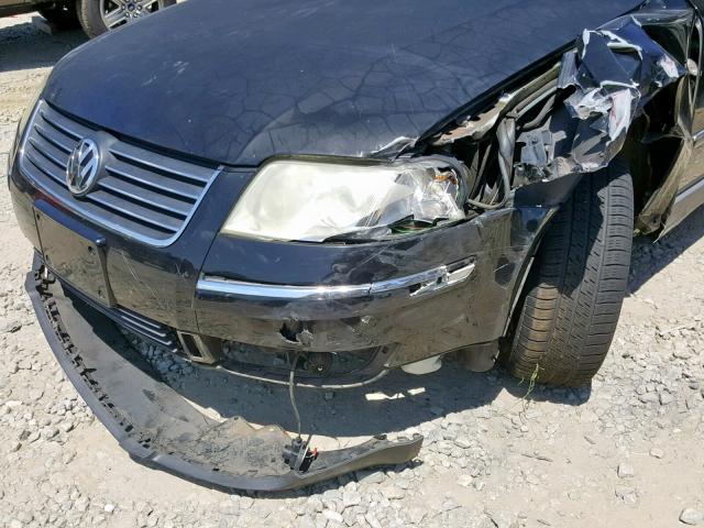 WVWRH63B74P152404 - 2004 VOLKSWAGEN PASSAT GLX 黑色 照片 9